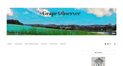 Desktop Screenshot of grapeobserver.com