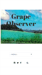 Mobile Screenshot of grapeobserver.com